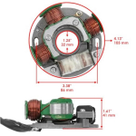 Stator &uuml;hildub Polaris Trail Boss 250 19941999-ga, maastiku-ATV j&otilde;udluse parandamiseks ja usaldusv&auml;&auml;rse elektris&uuml;steemi U United States
