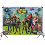 Fortnite taustaposter Poiste s&uuml;nnip&auml;eva t&auml;histamise b&auml;nner Laste s&uuml;nnip&auml;evakoogi lauakaunistus T&auml;histamistarbed Fotograafia rekvisiidid Kingitus
