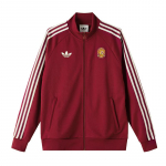 Adidas Hispaania Originals Treeningjakk Meeste Team Coll Burgundia &Uuml;ler&otilde;ivad Punane JZ2254 2XL