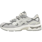 ASICS GEL NYC Breathable Low top Kids' Running Shoes Ecru Gray Unisex 1204A175-100 38 white