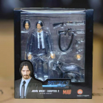 Kuum John Wicki tegevuskuju John Wick Chapter 4 kuju Mafex 212 Ko kuju kollektsioon kohandatud mudelnukk s&uuml;nnip&auml;evakingitus