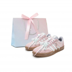 Adidas Gradas Madala s&auml;&auml;rega Rula Kingad Unisex Valge Hele Roosa IE9044(Team2140-SBOX) 38
