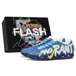 Nike Ja Morant 3 Shock Wave Kulumiskindlad Madalad Korvpallijalatsid Meeste Sinine Valge HF2794-100(Team296--S-BOX) 44