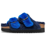 Birkenstock Arizona Suure Pandlaga Pap Karv Kitsas L&otilde;ige 'Ultra Sinine/Kesk&ouml;&ouml;' Naiste 1025398 38 blue