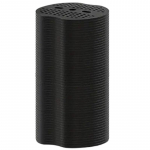 U-kujulised Aia Klambrid Raskeveokite Aia Torude Vaiad Muru Kinnitusn&otilde;elad Tsingitud Maastiku Nael Murude Piirde Kinnitamiseks (Black,10pcs) must