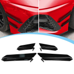 4 tk Auto Esikaitsme K&uuml;lgkaitsmed Tiiva Liistukomplekt Corvette C8 Stingray Z51 C8.R Kabriolett/HTC jaoks 2024 4pcs