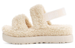 UGG Oh Fluffita V&auml;litingimustes Avatud Varba Madala Kontsaga Spordisandaalid Naiste 1120876-NAT 38