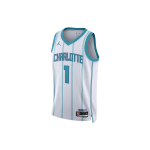 Air Jordan Dri-FIT NBA Charlotte Hornets Lamelo Ball Association Edition 2022/23 Swingman S&auml;rk Meeste DN2071-100 L white