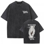 Pestud Vintage My Chemical Romance T-s&auml;rk The Black Parade Albumi Graafilised T-s&auml;rgid Mehed Naised Punk Emo Rock &Uuml;legabariidilised T-s&auml;rgid S mitmev&auml;rviline
