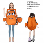 20 000 Halloweeni Finding Nemo Klounkala Kost&uuml;&uuml;m Nemo Komposiitk&auml;sn Fantaasia Cosplay one size fits all (adult)