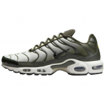 Nike Air Max Plus Unisex madala s&auml;&auml;rega jooksujalatsid Valge Oliiviroheline DM0032-300 38.5