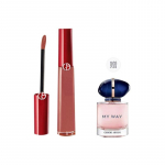 Armani Huulepulk, parf&uuml;&uuml;m, meigikomplekt, lihtne peale kanda ja kauap&uuml;siva v&auml;rviga Punane tuub 214 t&auml;issuurus 6,5 ml + mywayQ l&otilde;hn 7 ml punane