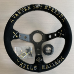 Vertex Universaalne Nahast Tikandiga Autojuhtimisketas Racing Modifitseeritud Autovaruosad Spordijuhtimisketas 001-GZFXP112-01