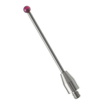 Stylus CMM Sondiotsik 3mm Otsik 50mm Keraamiline Ja Valge Teras gray
