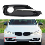 Vasak parem eesmine p&otilde;rkeraua udutulelaterna katte iluv&otilde;re kroomkattega BMW 3-seeria F30 F31 11-17 51117300737 51117300738 jaoks Right black