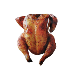 Halloweeni Kalkunitemaatikaga Kahepoolne Puuvillane Cosplay Kost&uuml;&uuml;m Lavaesinemiseks ja Peo Meelelahutuseks Roast Chicken,Adults brown