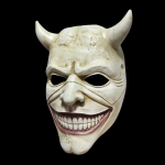 Must Telefon N&auml;omask Vaik Must Naljakas N&auml;omask Kost&uuml;&uuml;mim&auml;nguks Ja P&uuml;hadeks Lower Half Mask Teeth beige