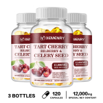 XEMENRY - Hapu kirs, mustika ja selleriseemne kompleks - 12 000 mg - Liigeste tervis 120*3