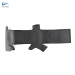 Pehme Perforeeritud Nahkkate Peugeot 307 2001-2008 307 SW 2005-2008 jaoks DIY K&auml;sitsi &Otilde;mblemine Nahast Auto Rooli Kate Trim