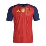 Adidas Hispaania jalgpallis&auml;rgid meestele erkkpunane &uuml;mmarguse kaelusega XL