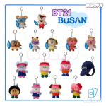 Ametlik BT21 Busan Palus V&otilde;tmehoidja Puhkus ja Jagalchi Turg Tegelase Valik 004 Vacation MANG gray