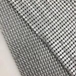 Uus 150*45cm S&auml;delev Metallv&otilde;rkkangas Kettpost Ehtekunst Metallv&otilde;rkkangas DIY Tee Rinnahoidja Keebi P&uuml;ksid Peo &Otilde;htukleit 150X45cm must