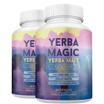 Yerba Magic Puhtad Yerba Mate Kapslid &ndash; 100% suitsutamata L&otilde;una-Ameerika Taimne Ekstrakt Energia ja Keskendumise jaoks (60 t&uuml;kki) 2pack