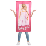Barbie kasti Cosplay kost&uuml;&uuml;m 3D nuku kuju Naljakas Halloweeni peo esinemiskleit One size fits all white