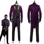 Mortal Kombat 11 Joker T&auml;ielik Kost&uuml;&uuml;m, Halloweeni Cosplay R&otilde;ivastus, Kvaliteetne M&auml;ngutegelase &Uuml;likond, T&auml;iskasvanute Cosplay Komplekt Halloweeni Peoks M