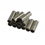 12 Sets Silver plated Leather Kumihimo Magnetic Clasp Jewelry DIY Making 20 x 7mm h&otilde;be