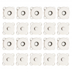 10 komplekti, &otilde;mmelda magnetkotti klambrid k&auml;sit&ouml;&ouml;riiete koti jaoks DIY 18 mm pronks 18mm valge