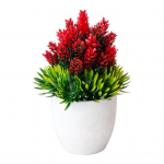 Taim v&otilde;ltsitud bonsai laud kunstlik potti kodu simulatsiooni Sisustus Office Hotel punane