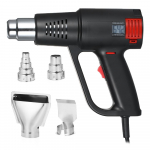 2000 W t&ouml;&ouml;stuslik kiire soojendusega kuuma&otilde;hup&uuml;stol LCD digitaalne temperatuuriga juhitav kvaliteetne pihuseade EU Plug must