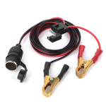 12 V 24 V naiste auto sigaretis&uuml;&uuml;taja pesa alligaatori aku k&uuml;lge krokodilliklambrite &uuml;hendus 2 jalga auto