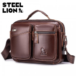 LAOSHIZI Brand Man Messenger Bag Ehtsast nahast Crossbody kott Mood meeste reisikott &Otilde;lakott