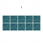 TDStore 10 tk DIY Decro isekleepuvad veekindlad marmorist kristallkilega plaatide seinakleebised B