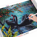 T&auml;isruudukujuline teemantmaaling Luigepildid kividest Teemanttikandid Ristpistes Loom 5D DIY Mosaiik Seinakunst Full Round (20X30CM)