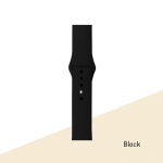 Silikoonrihm Apple Watchi k&auml;ev&otilde;ru jaoks 44 mm 40 mm 38 mm 42 mm kellarihm Apple Watchi rihma jaoks Correa Iwatchi seeria jaoks 7 6 Se 5 4 3 42 44mm SM