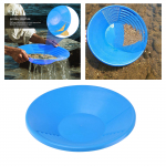 15-tolline topeltriffle pann Nugget Mining s&uuml;vendust&ouml;&ouml;deks, musta v&auml;rvi j&otilde;gi