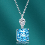 BELLA BOX peav&auml;ljaku ripats kaelakee mitmev&auml;rviline mood pulmakihlus ehted sinine