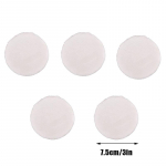 5 tk universaalne poleerimispuhvri komplekt, pehme villane kapotipadi valge auto poleerimiskettad 3in