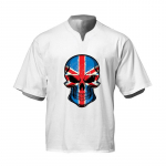 Muscleguys Mugavus ja vaba aeg Meeste Suvised Lahedad Graafilised T-s&auml;rgid Mood Fitness Topid Puuvillased Suured J&otilde;usaaliriided l&uuml;hikeste varrukatega M must