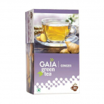Roheline tee ingveriga (25 pakk, 2 g), Roheline tee ingver, Gaia