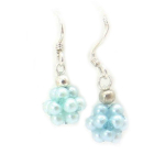 Les Tr&eacute;sors De Lily [R3261] - Sinised 'Perla' h&otilde;bedased k&otilde;rvar&otilde;ngad - 25x9 mm sinine