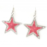 Les Tr&eacute;sors De Lily [R3350] - roosad  Stars  k&otilde;rvar&otilde;ngad - 55x37 mm Heleroosa