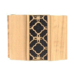 Les Tr&eacute;sors De Lily [R4301] - Bracelet artisanal 'Mistinguette' noir beige - 50 mm must