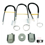 BWR1015 elektrilise elektrilise aknat&otilde;stuki regulaatori remondikomplekt Ford Mondeo MK4 BA7 2007-2015 4/5 uks 7571A23201 jaoks vasak esiuks