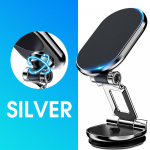 Fonken Magnetic autotelefoni hoidja magnet nutitelefoni tugi GPS-i kokkupandav telefoniklamber iPhone'i jaoks Samsung Xiaomi must