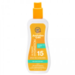 Australian gold spray gel with a spf15 filter