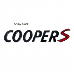 1 tk 3D metallist S logoga esiv&otilde;re embleem SD m&auml;rk auto tagumise saba kaitseraua pakiruumi kleebis Cooper S logo jaoks F55 F56 F60 R55 R56 R60